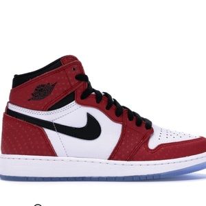 Nike Jordan 1 Retro High Spider-Man OG GS  Brand New Never Worn Youth Size 6.5